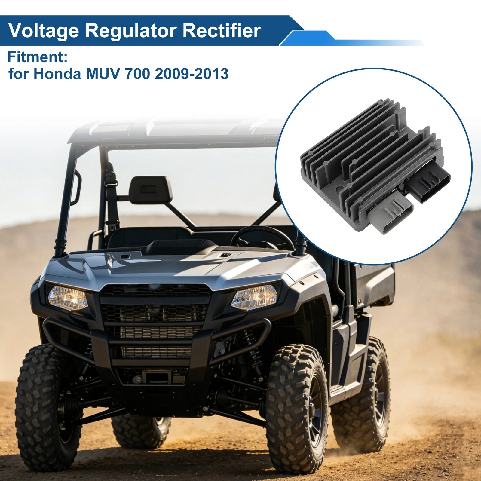 Voltage Regulator Rectifier for Honda MUV 700 (2009–2013) 31600H5601