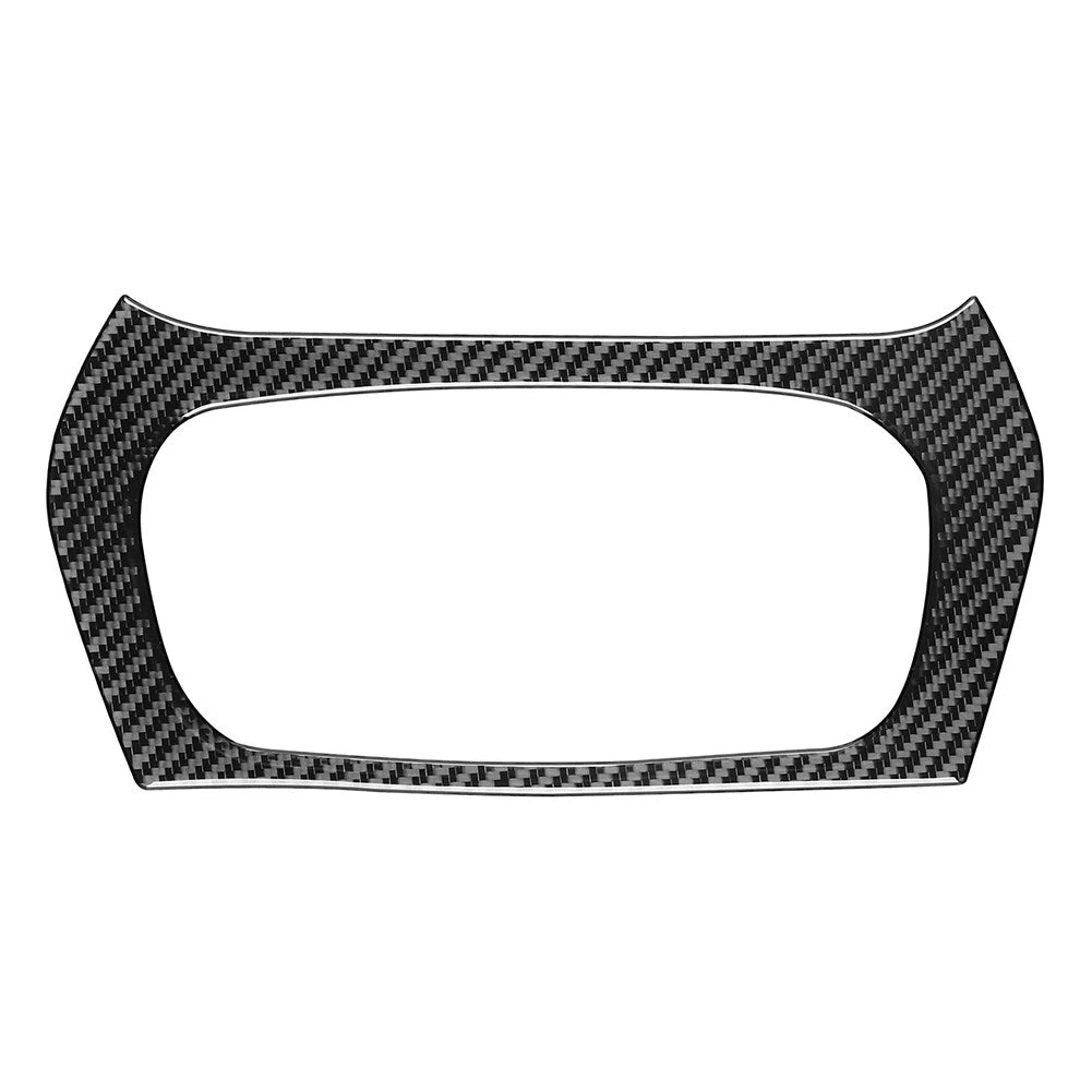 Carbon Multimedia Air Conditioning Panel Cover Trim for Jeep Cherokee (2014–2023)