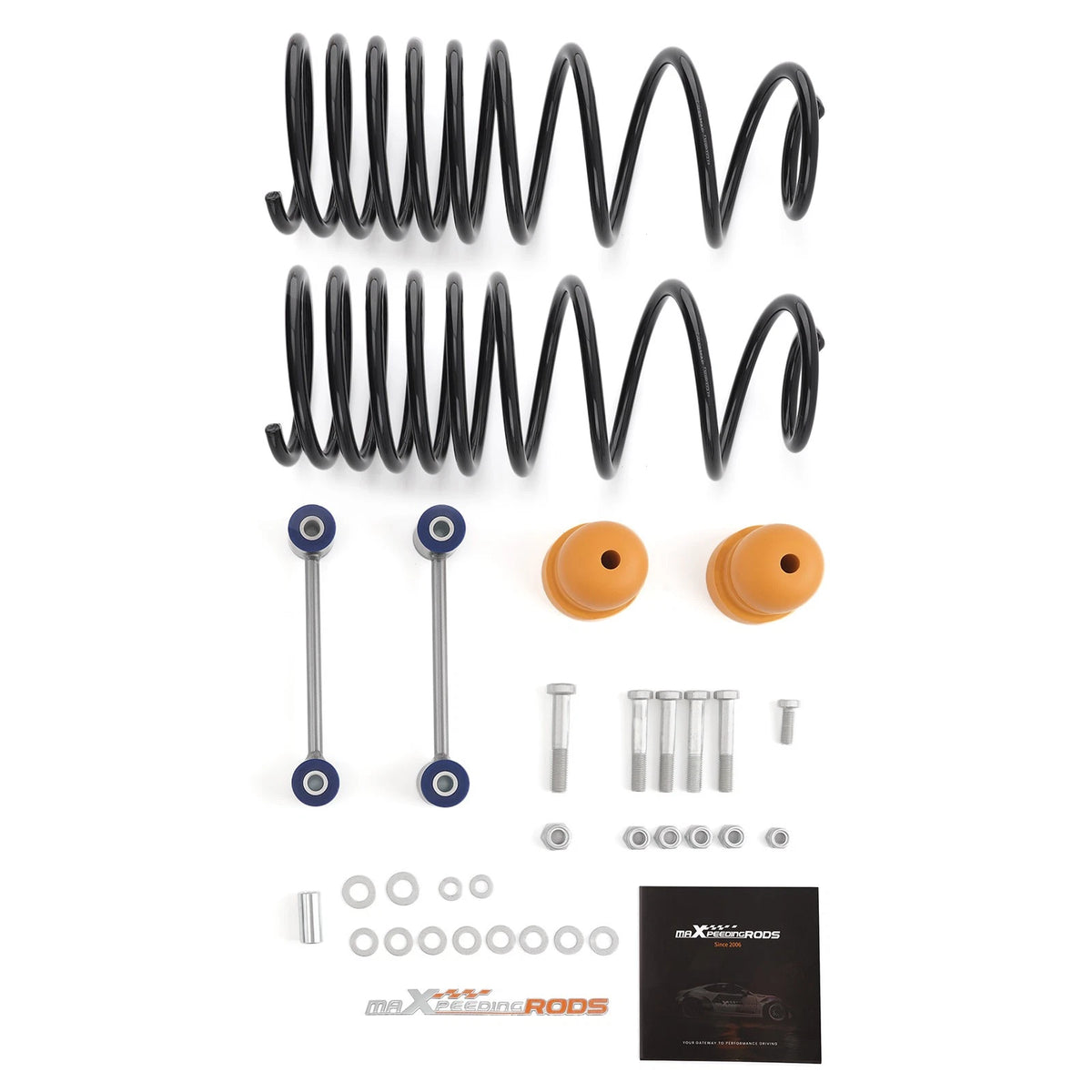 4" Coil Lowering Springs for Dodge Ram Standard Cab V8 (2009–2018) 2WD/4WD