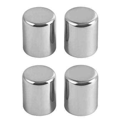 4X Chrome Dock Hardware Point Covers for Harley Touring (FLHR FLHT FLHX FLTR)