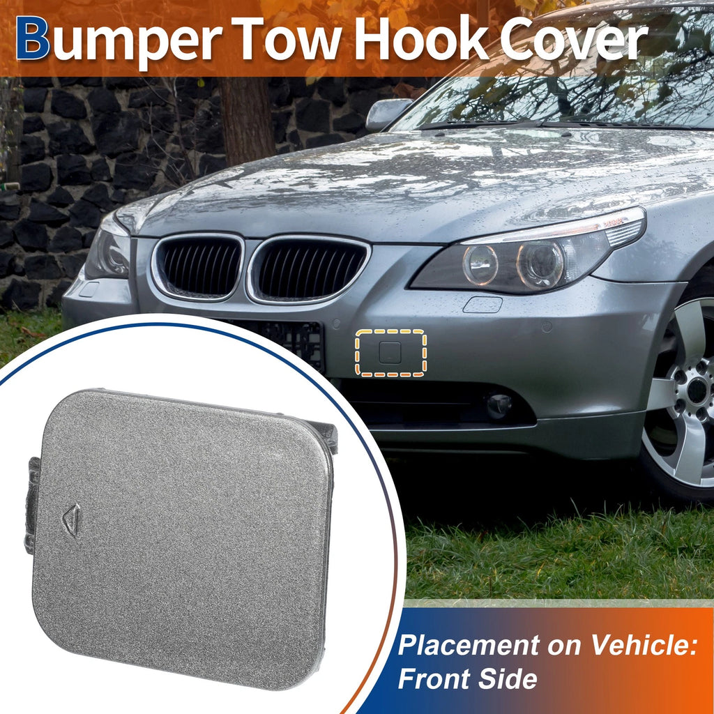 Front Tow Hook Cover Replacement for BMW 528i 535i (2008–2010)