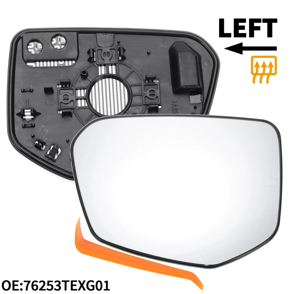 Heated Left Side Mirror Glass Replacement for Honda Civic Envix Crider (2022–)
