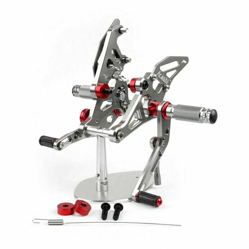 Aluminum Rearsets Footpegs Pedals for Yamaha MT-07 / FZ07 (2014–2018) Ti T9