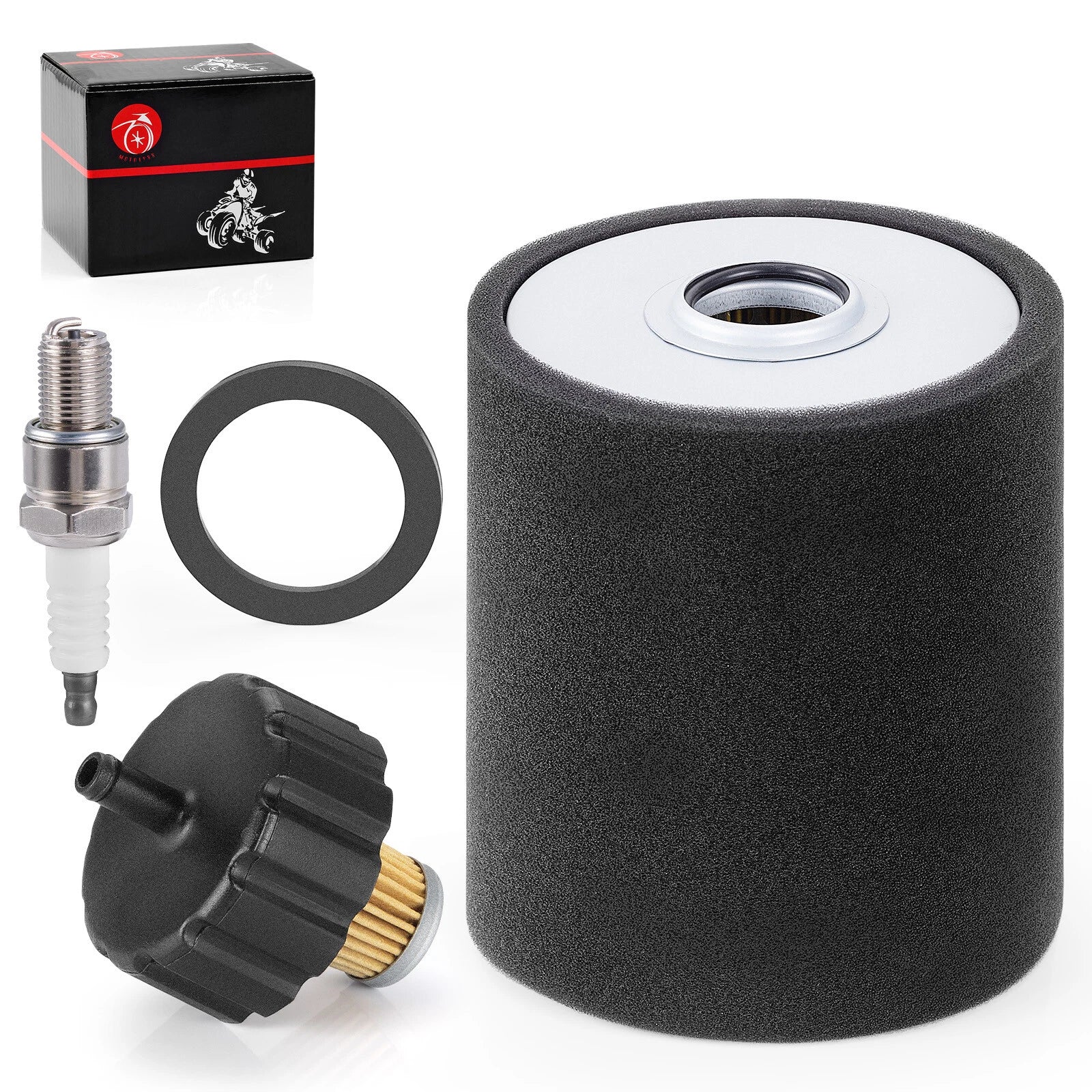 Air Filter + Fuel Filter + Gasket for Yamaha Golf Cart G2 G5 G8 G9 G11 (1985–1995)