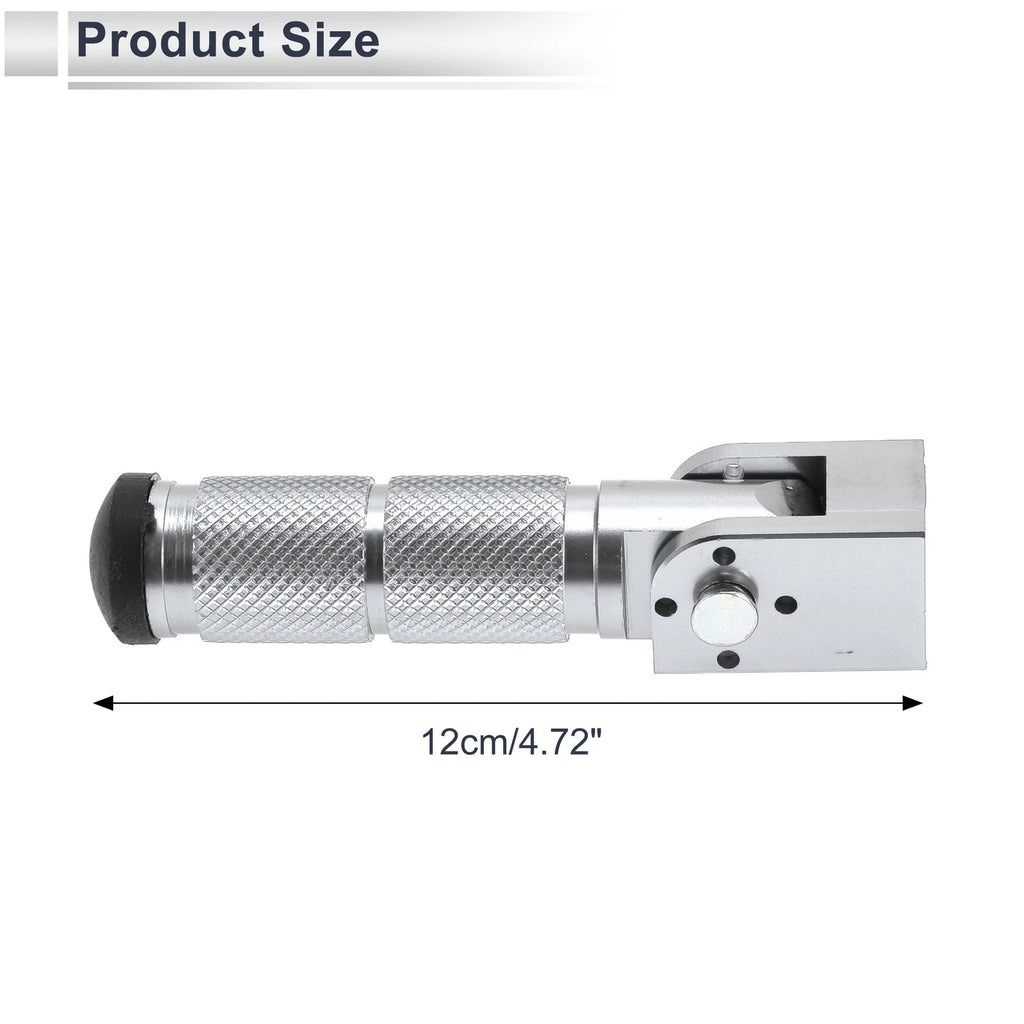 2Pcs Motorcycle Rear Foot Pegs 90 Degree Titanium Style for Bicycle (1990–2010)