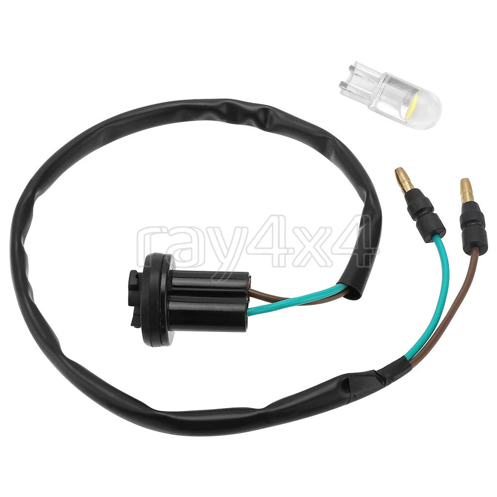 Taillight Socket Harness & Bulb for Honda TRX 300EX 400EX (2000–2007)