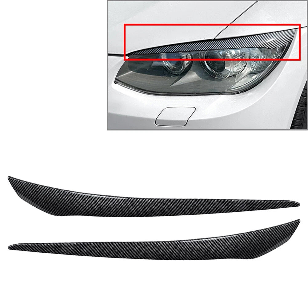 Headlights Eyebrow Cover Trim for BMW 3 Series E92 E93 (2010–2012)