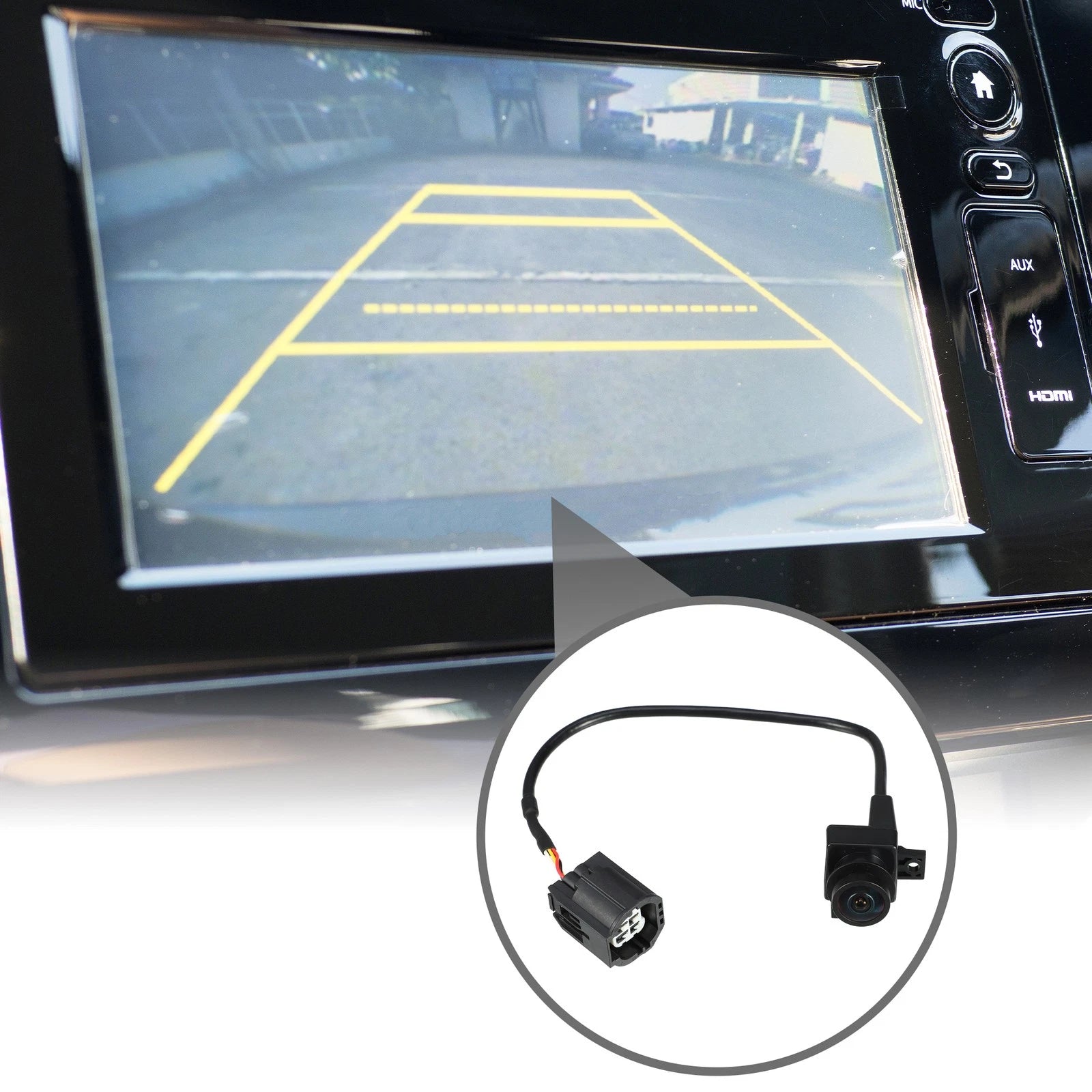 Rear View Back Up Camera Replacement for Ram 1500 2500 3500 (2010–2018)