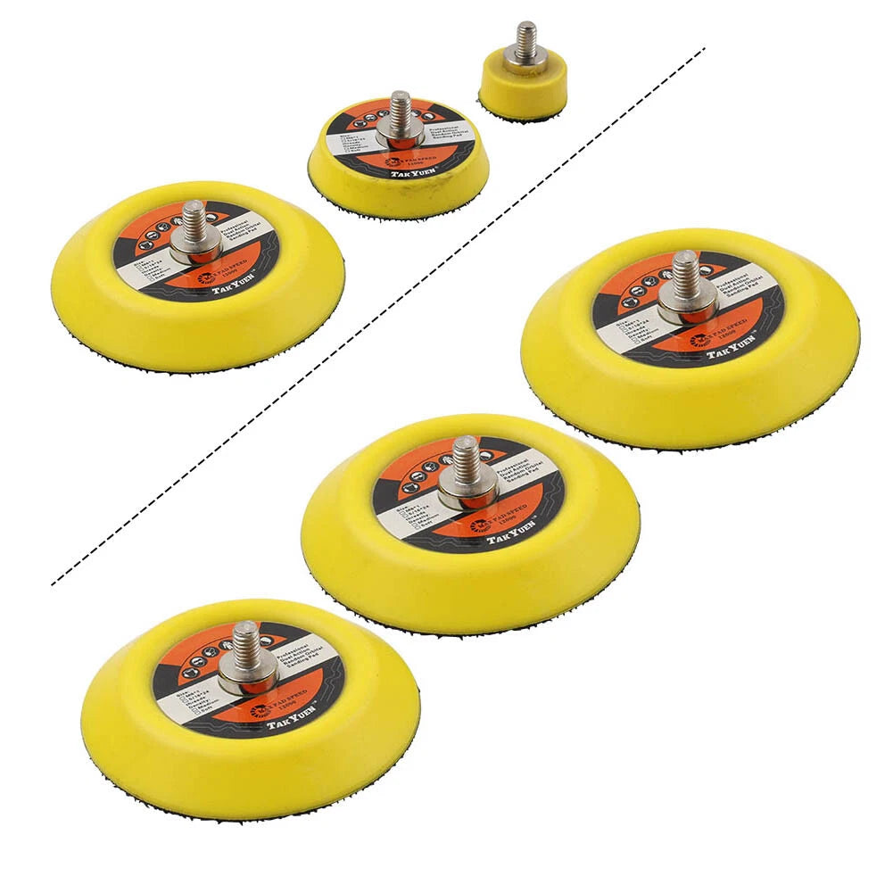 3X Hook and Loop Backing Pads for Sander M6 (Universal)