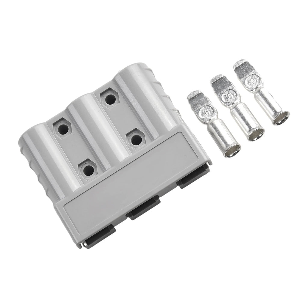2X Anderson Plug Cable Terminal Battery Power Connector 50A/600V for