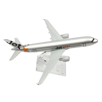 A320 Jet Star Airlines Diecast Model Airplane (1:400 Scale)