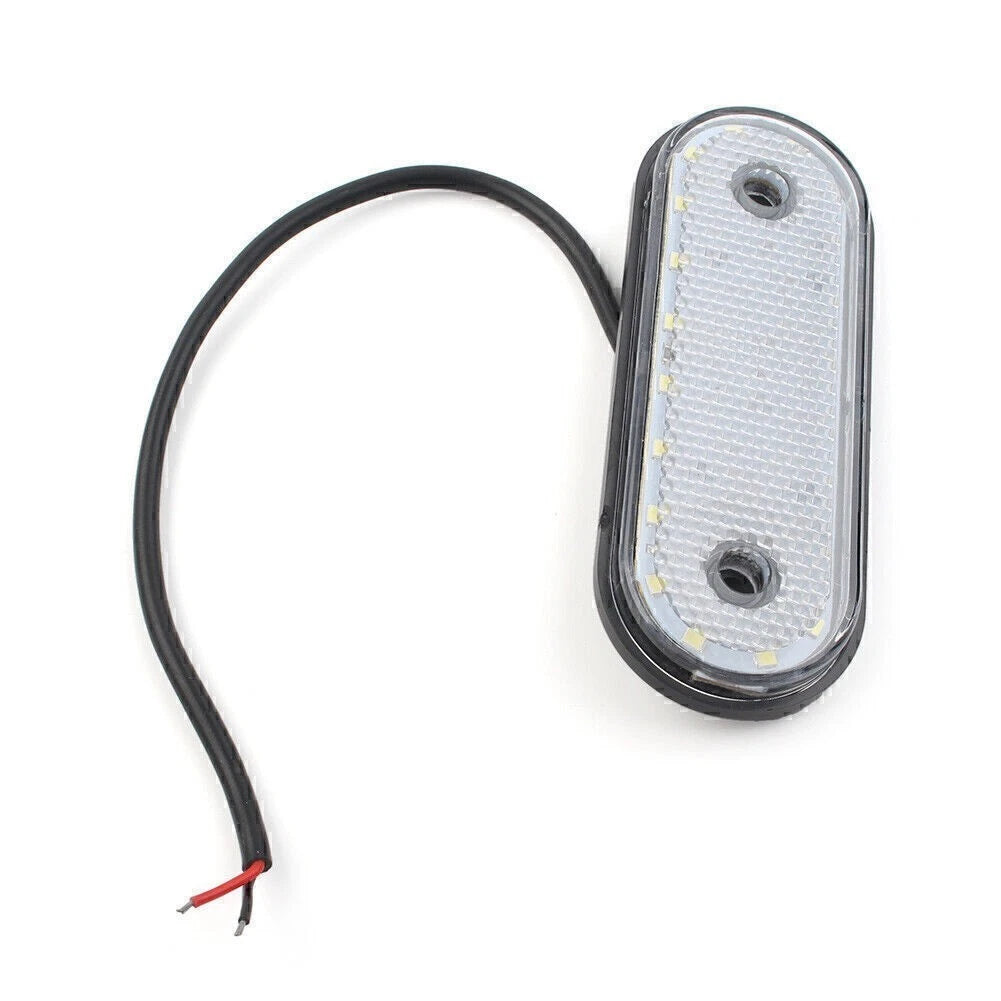 2X LED Side Marker Indicator Light for Trailer Truck Van (Do Not Apply)