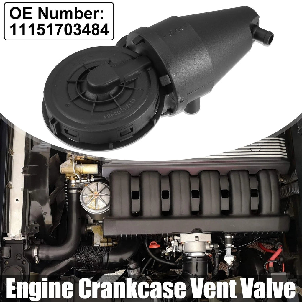 Crankcase Vent Valve Replacement for BMW 323i 538i M3 Z3 (1996–2000)