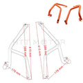 Engine Sides Crash Bar Frame Bumper Guard for KTM Duke 250 390 (2017–2018)