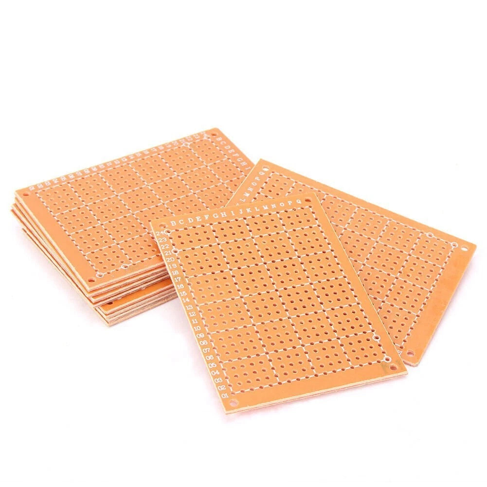 Prototype Paper Plate PCB Test Board for Universal Use (10 Pcs)