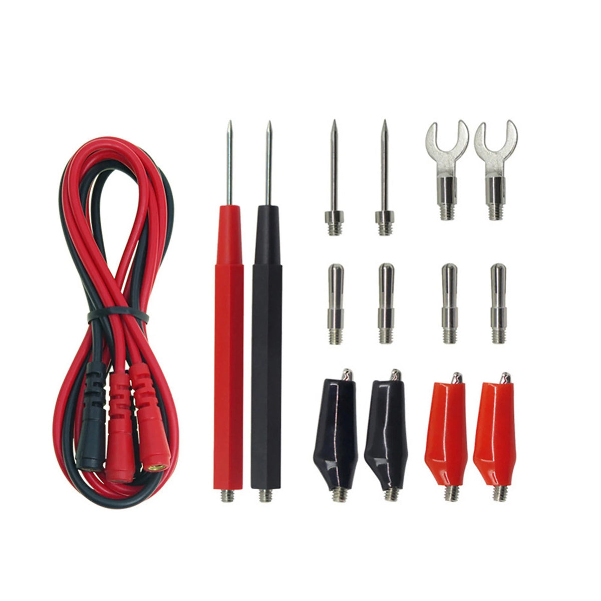 16Pcs Test Lead Cable Probes for Multimeter Accessories
