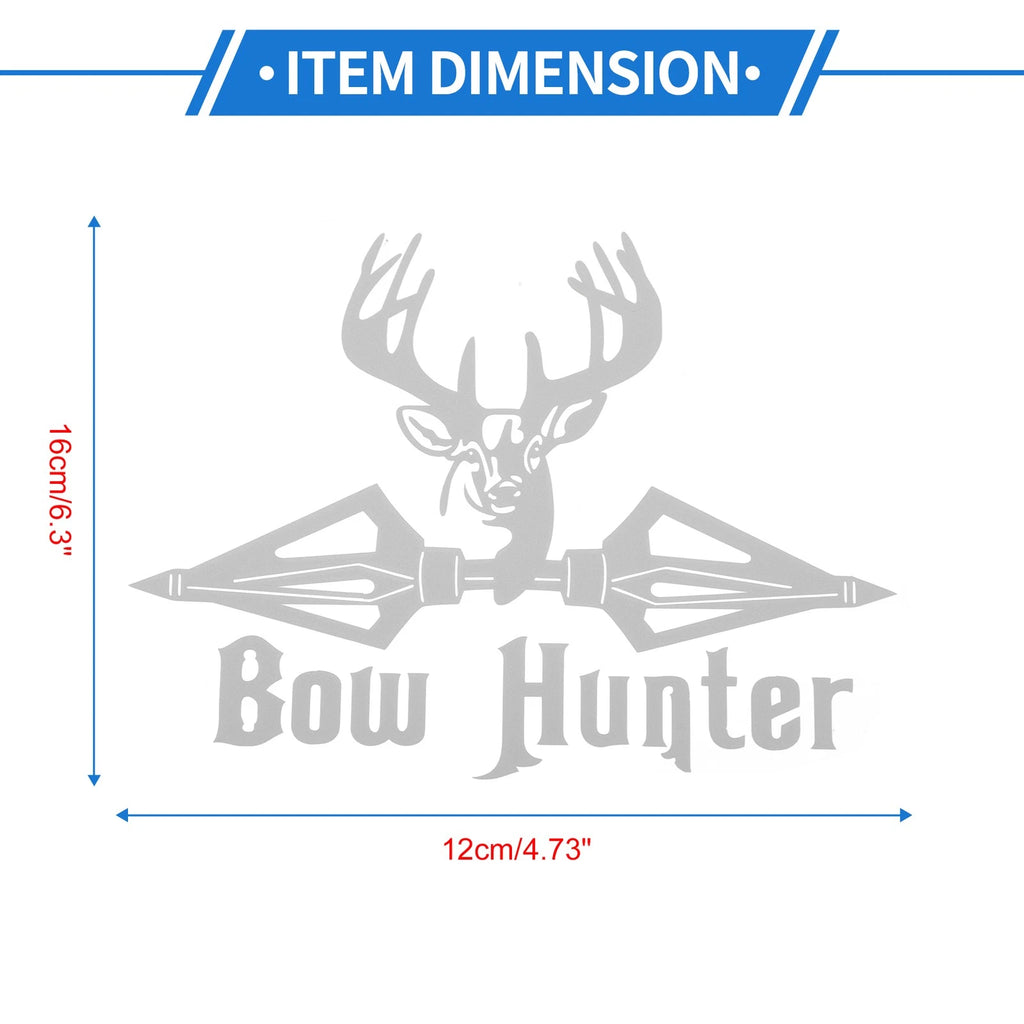 Reflective Bumper Decal for BOW HUNTER (Personalized)