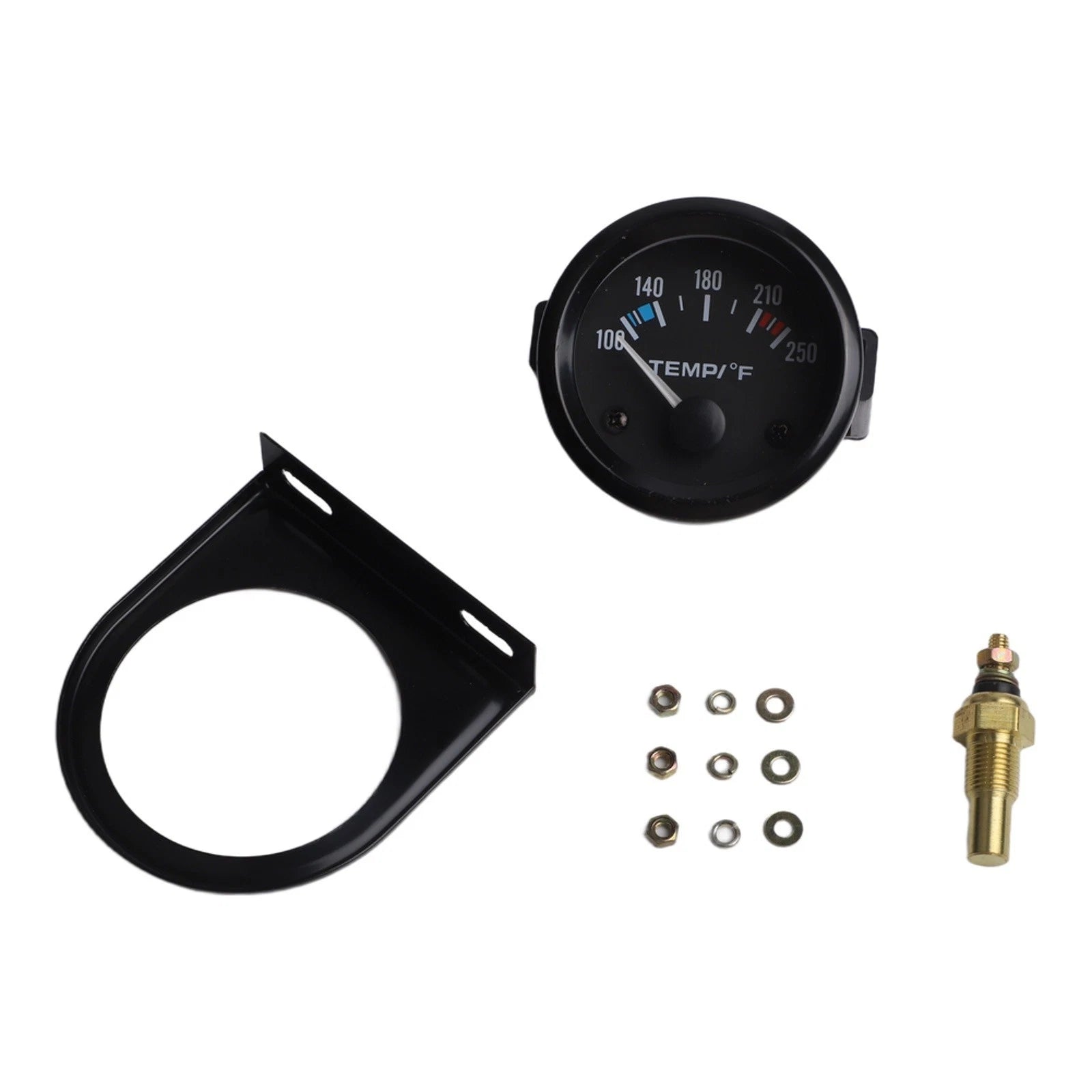 2 Inch Water Temperature Gauge for Universal Vehicles (12V)