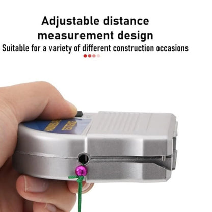 Retractable Plumb Bob with Magnetic Fixation for Precise Leveling Tasks