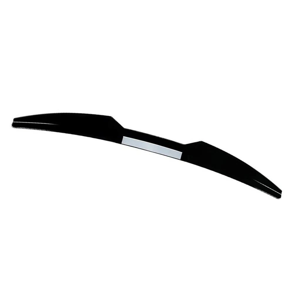 Rear Spoiler Wing Lid Extension Flaps for Ford Focus MK3 (2012–2018) Black
