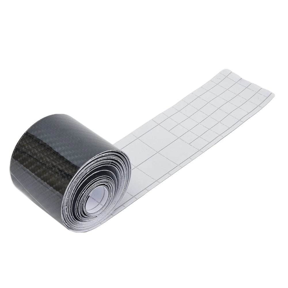 Car Door Sill Protector Strip for Universal Fit (5cm x 3M) Carbon Fiber