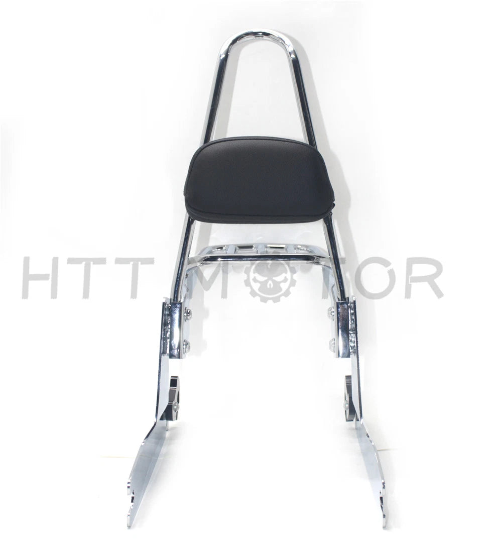Detachable Sissybar Backrest Luggage Rack for Harley Dyna (2007–2016)