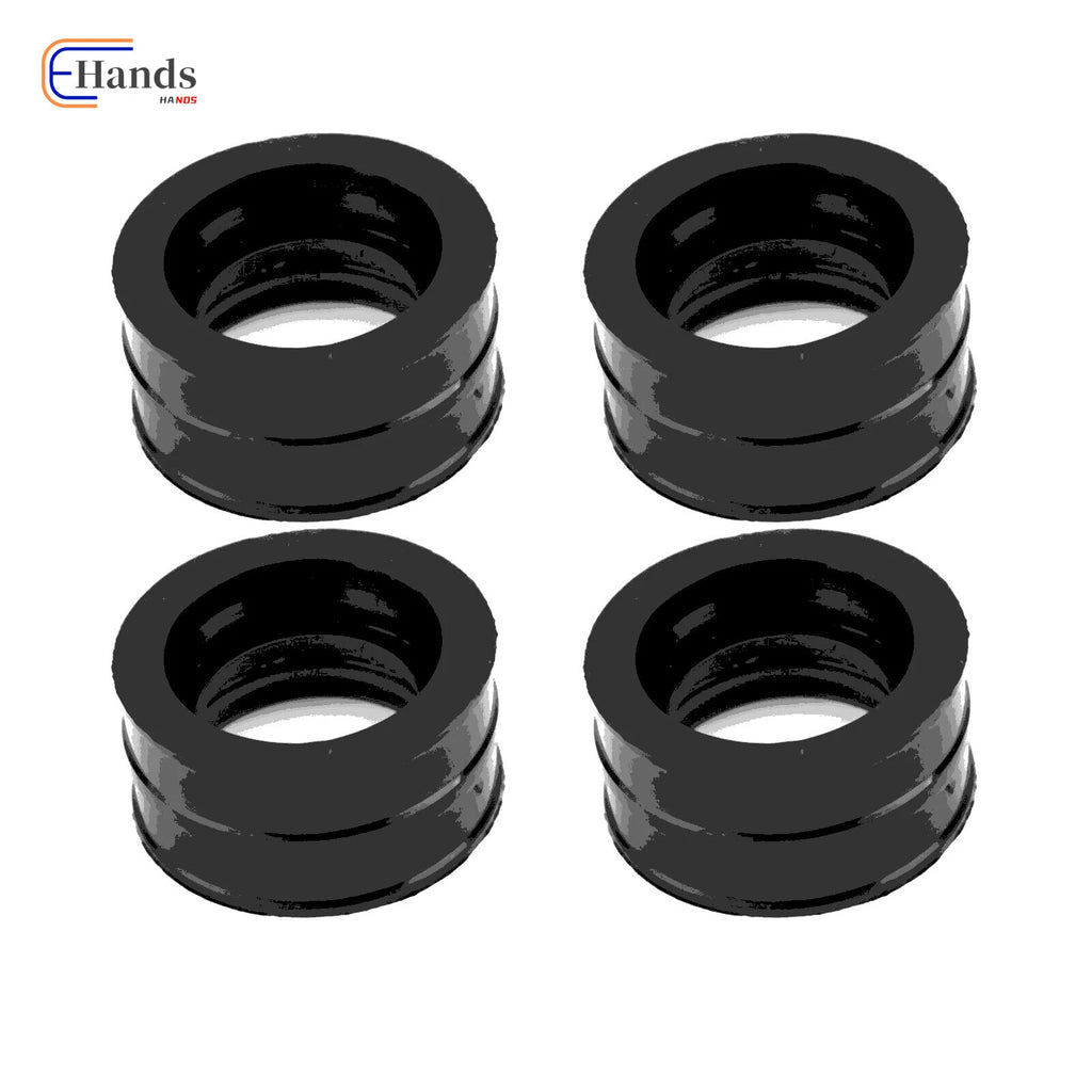 Set of 4 Intake Manifold Insulator Boots for Honda V65 Sabre VF1100S (1984–1985)
