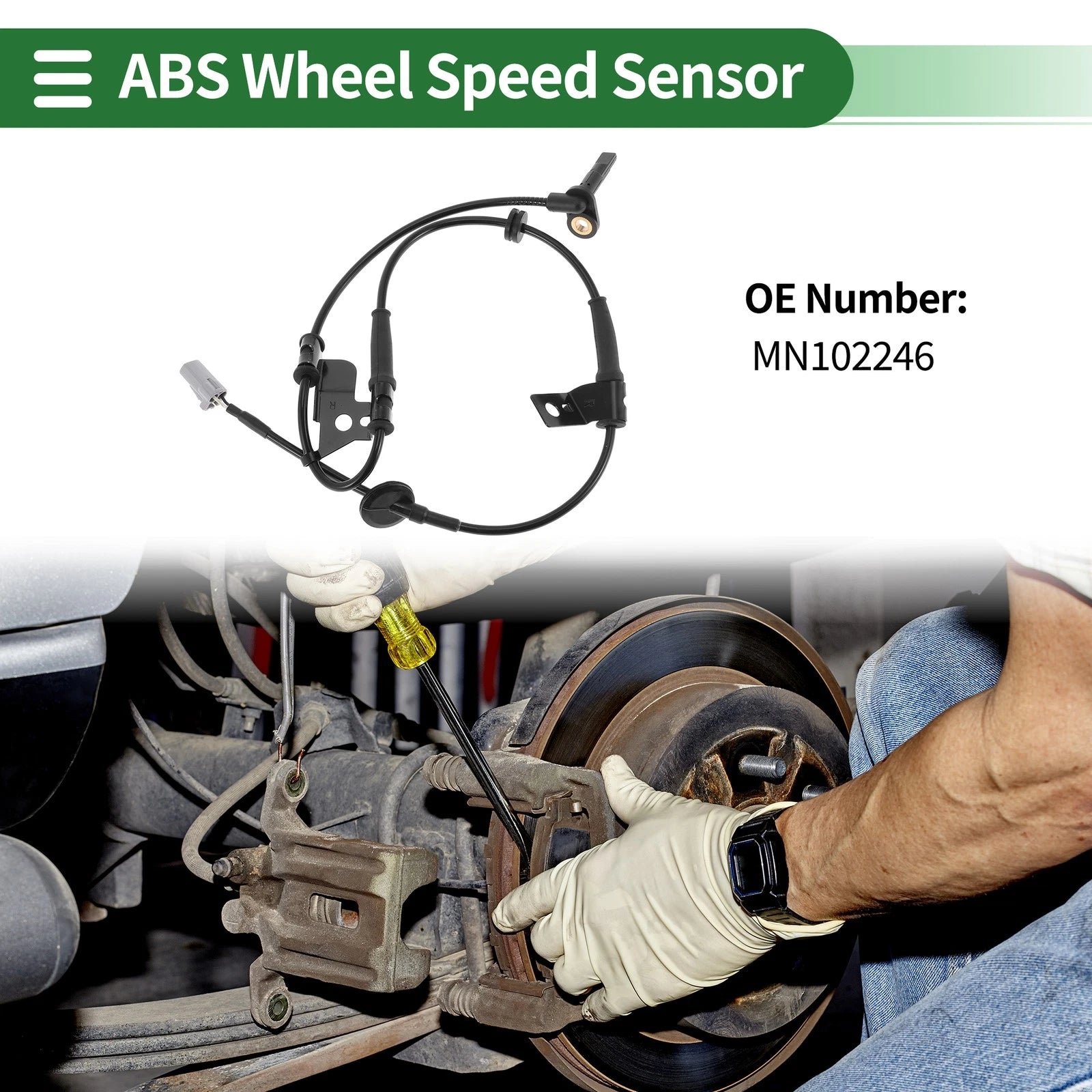 ABS Wheel Speed Sensor Replacement for Mitsubishi Grandis (2006–2012)