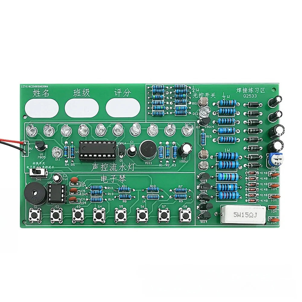 DIY Soldering Kit with 9 Frequency Selections and Built-in Buzzer