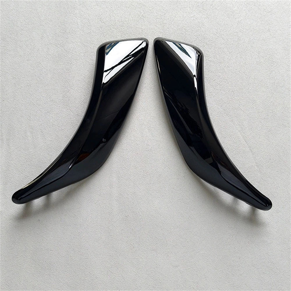 2x Piano Black Interior Door Handle Pull Trim Cover For BMW 1' F20 F21 2012-2018