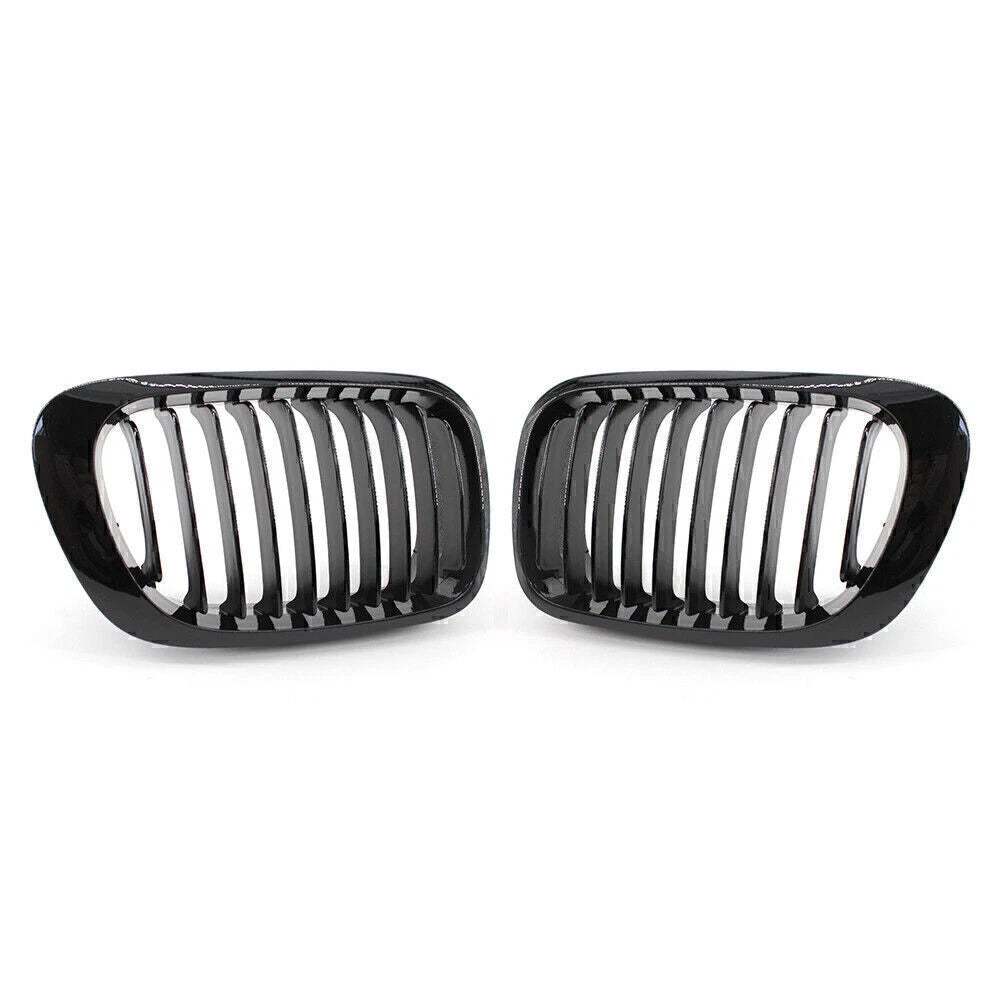 2X Front Kidney Bumper Grille for BMW 3-Series E46 Cabrio (2000–2003)