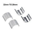 Sturdy Spacers 7/8\" Aluminum Alloy Conversion Shim Handlebar Motorcycle