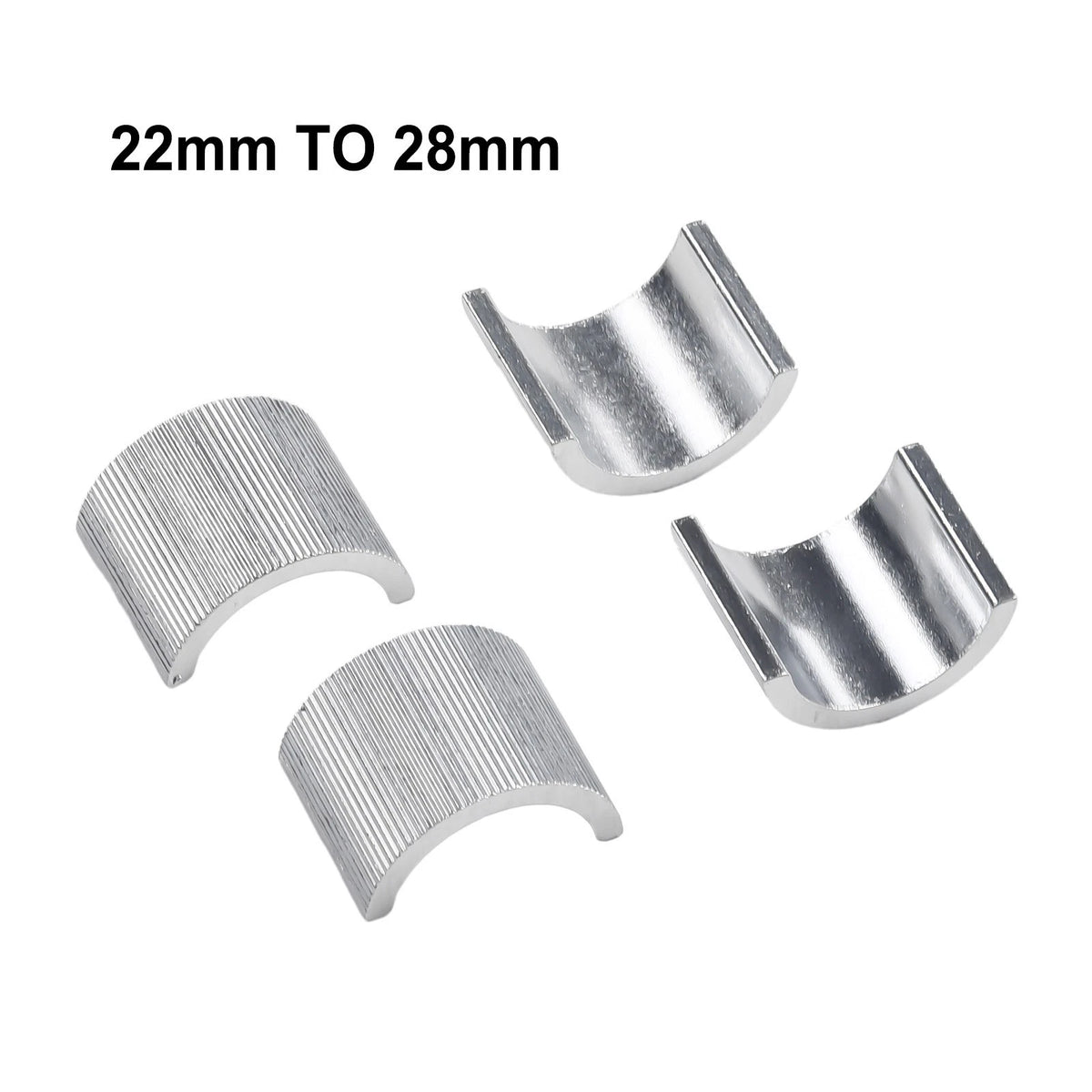 Sturdy Spacers 7/8\" Aluminum Alloy Conversion Shim Handlebar Motorcycle