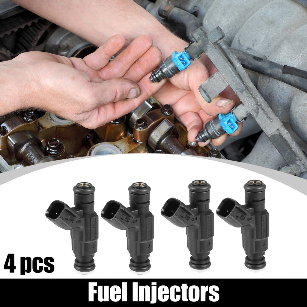 Set of 4 Fuel Injectors for Mini One Cooper (2000–2008)