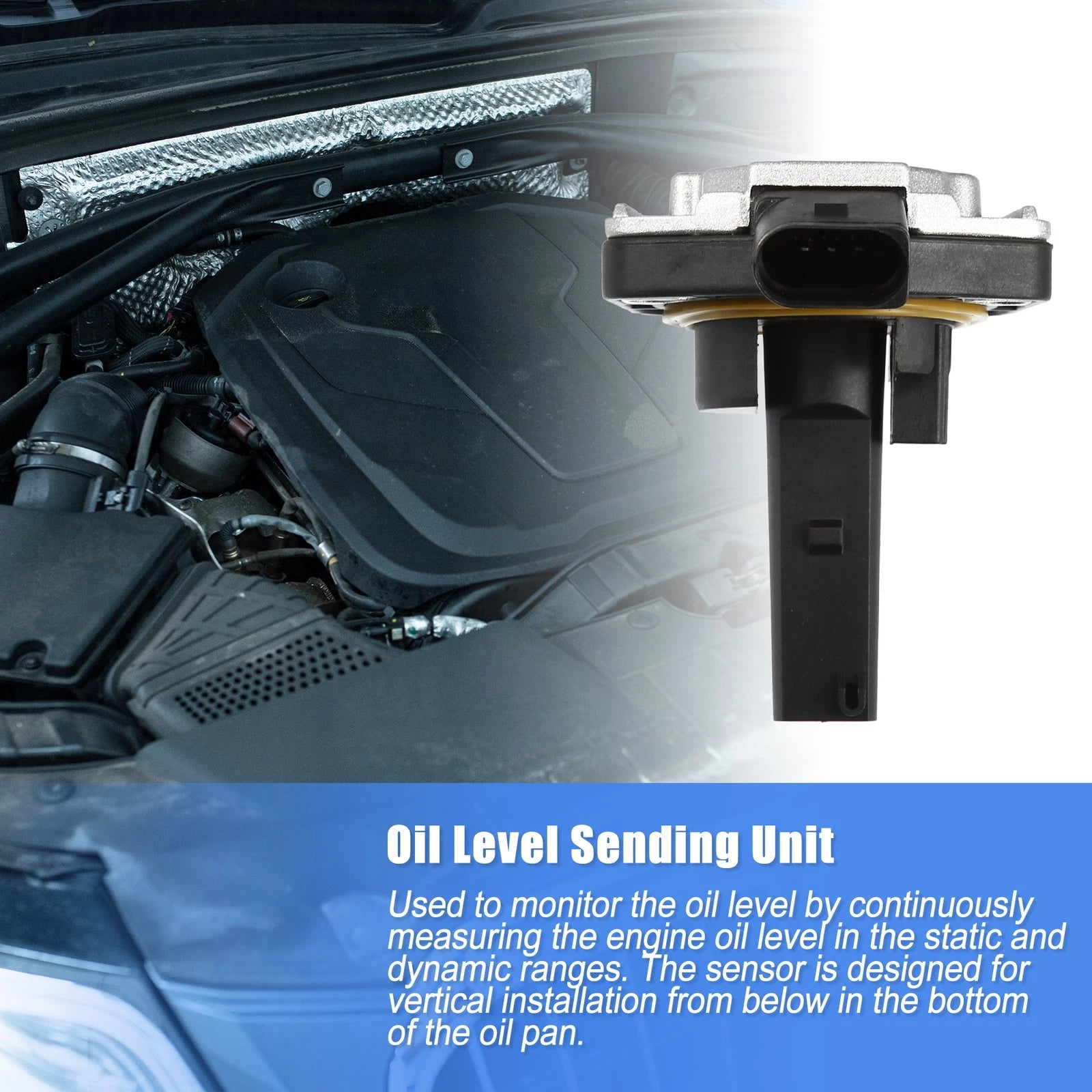 Oil Level Sensor for Audi A3 (2010–2013) and Audi A4 (2003–2006)