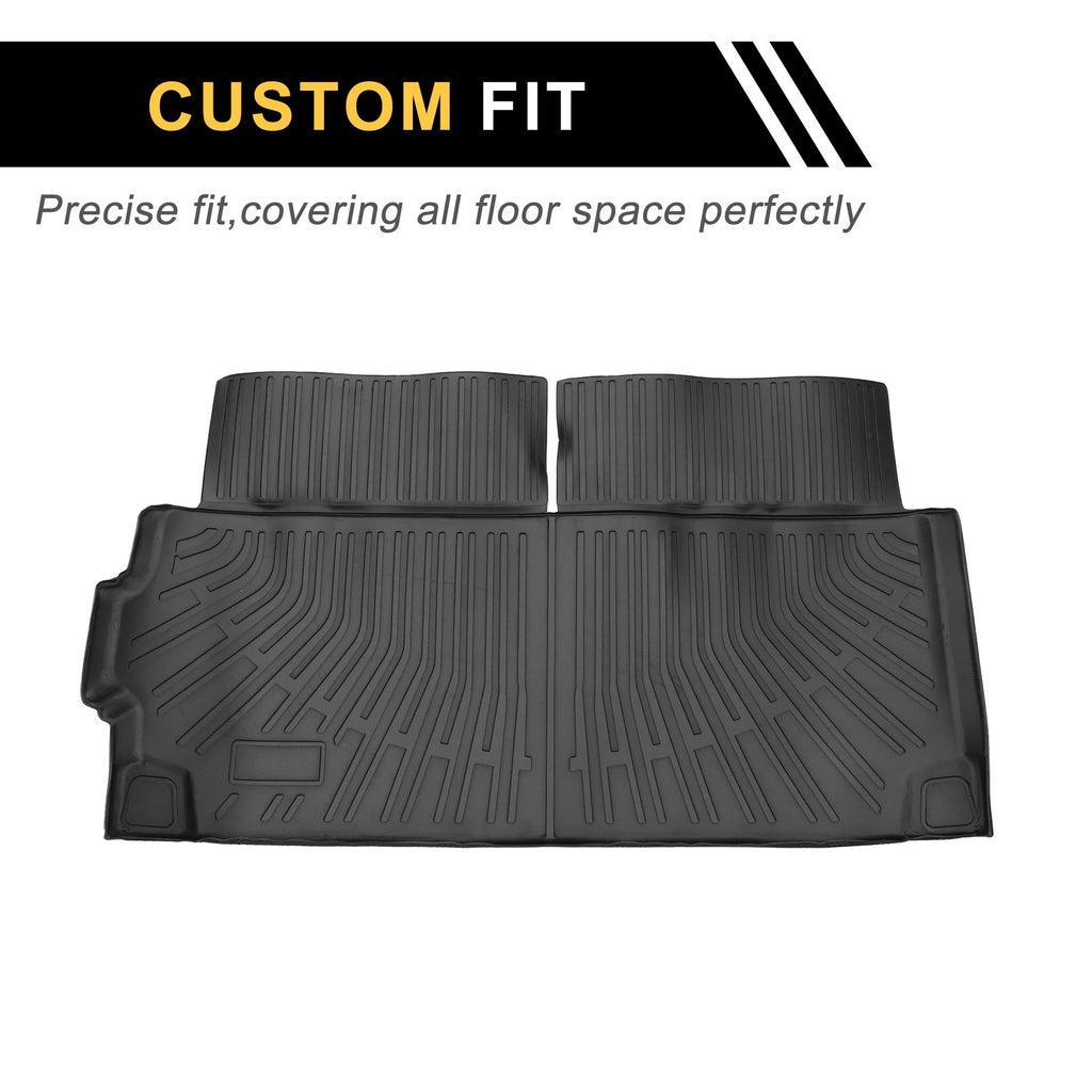 Cargo Liner Rear Trunk Mat for BMW X7 (2019–2024) TPE Stripe Pattern