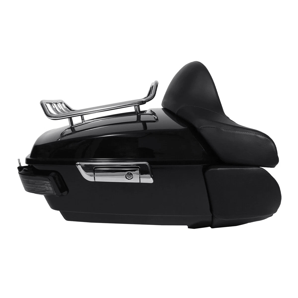 Trunk Backrest Pad Rack Tail Light Speakers for Harley Touring (2014–2026)