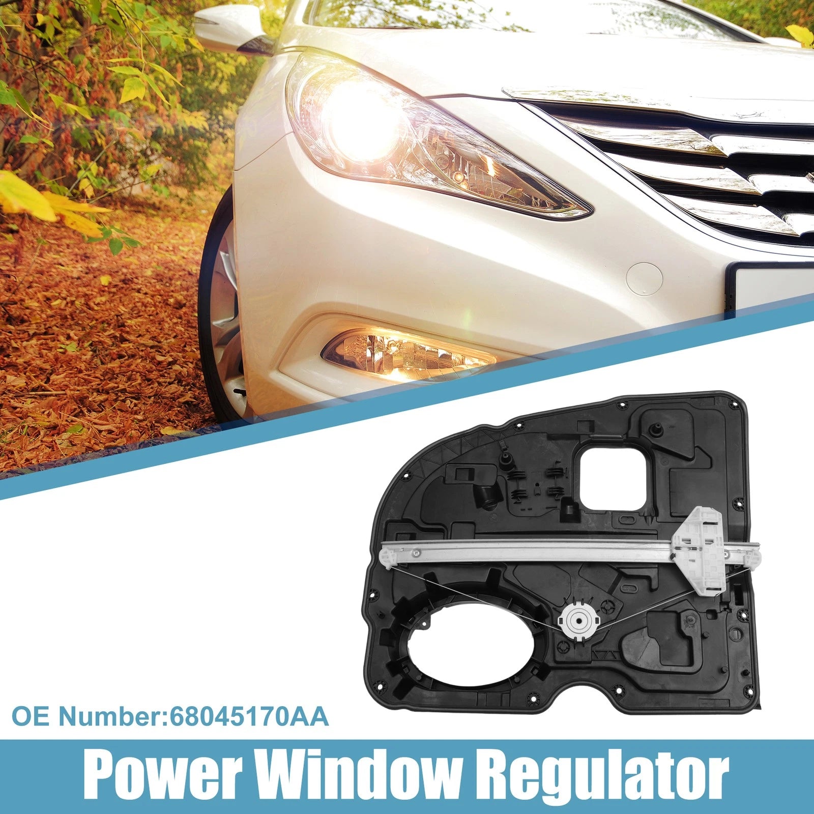 Power Window Regulator Rear Right Replacement for Ram 1500 (2011–2018)