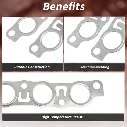 2X Exhaust Manifold Header Gasket for Lexus IS (1999–2005) No. 1717370050