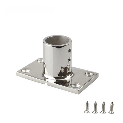 Hand Rail Rectangular Base for Boat (Fits 22mm 25mm Rails)