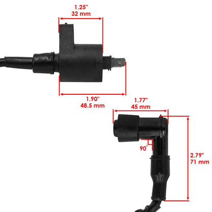 Ignition Coil Replacement for Honda TRX250X ATV (2005–2007)
