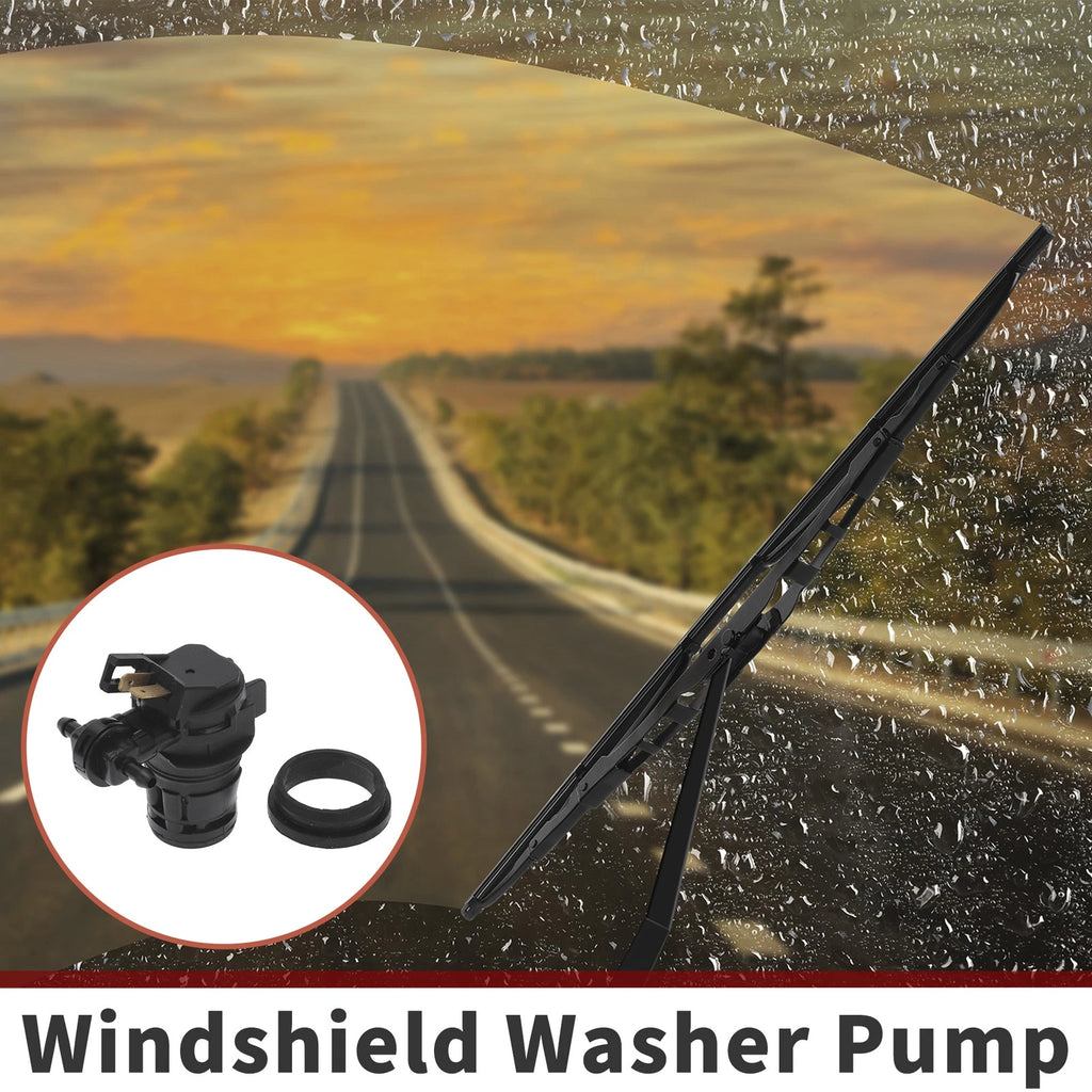 Windshield Washer Pump Replacement with Grommet for Honda Odyssey (2005–2015)