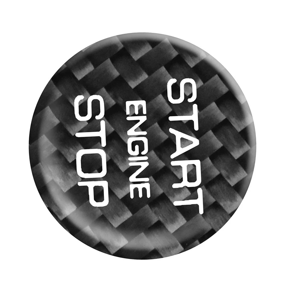 Engine Start Stop Button Trim for Land Rover Discovery (2016–2019) Black