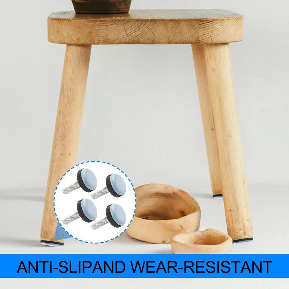 8 Pack Furniture Gliders with M6 Thread for Floor Protection