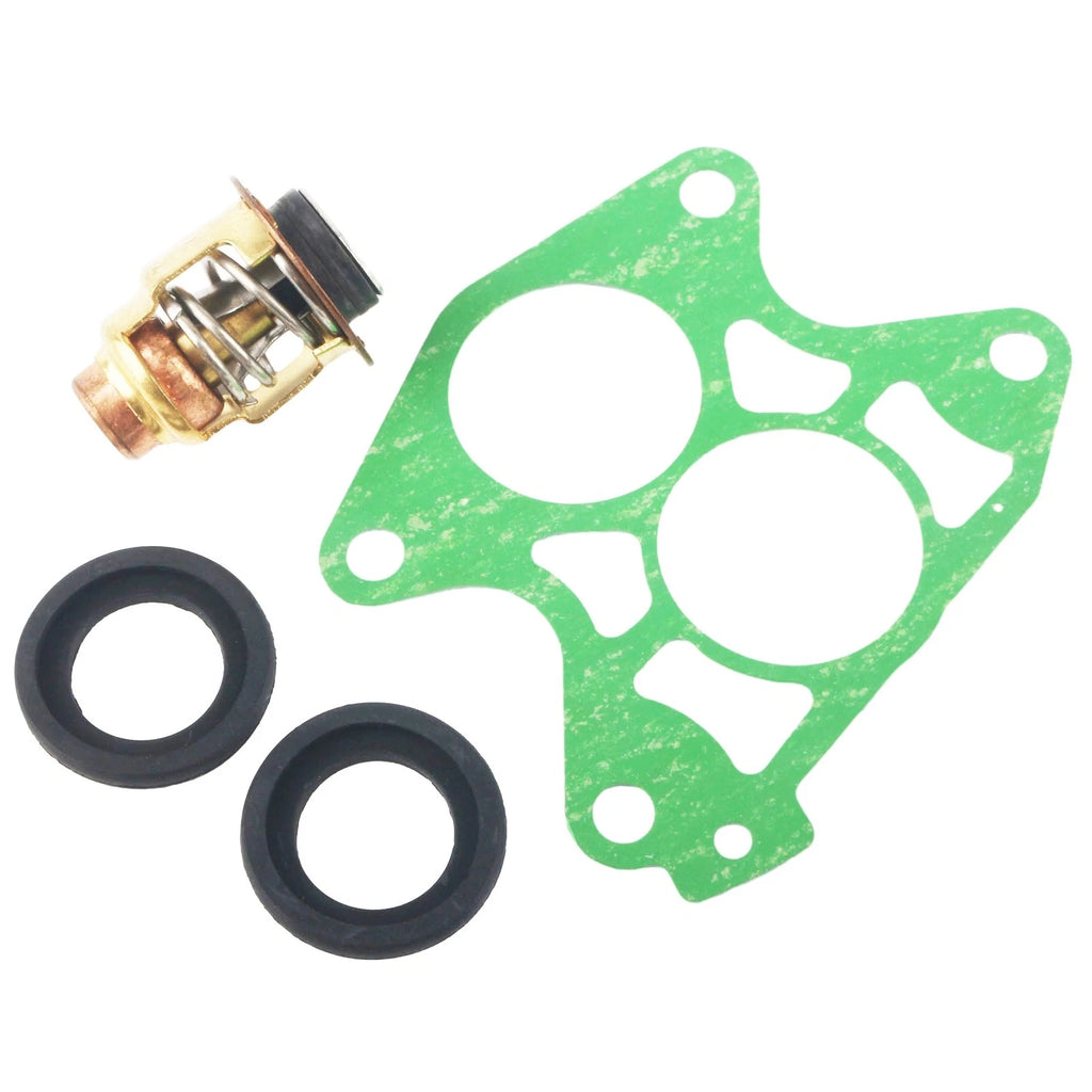 Thermostat with Gasket Kit for Yamaha Outboard 2Stroke 75-200 HP (1990–2023) 6E5-12411-30-00