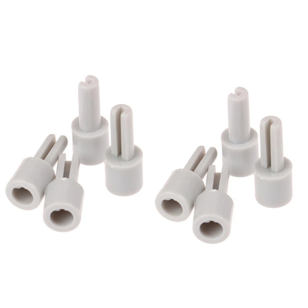 8PCS Potentiometer Extension Knobs 25mm Grey Plastic for Automotive Use