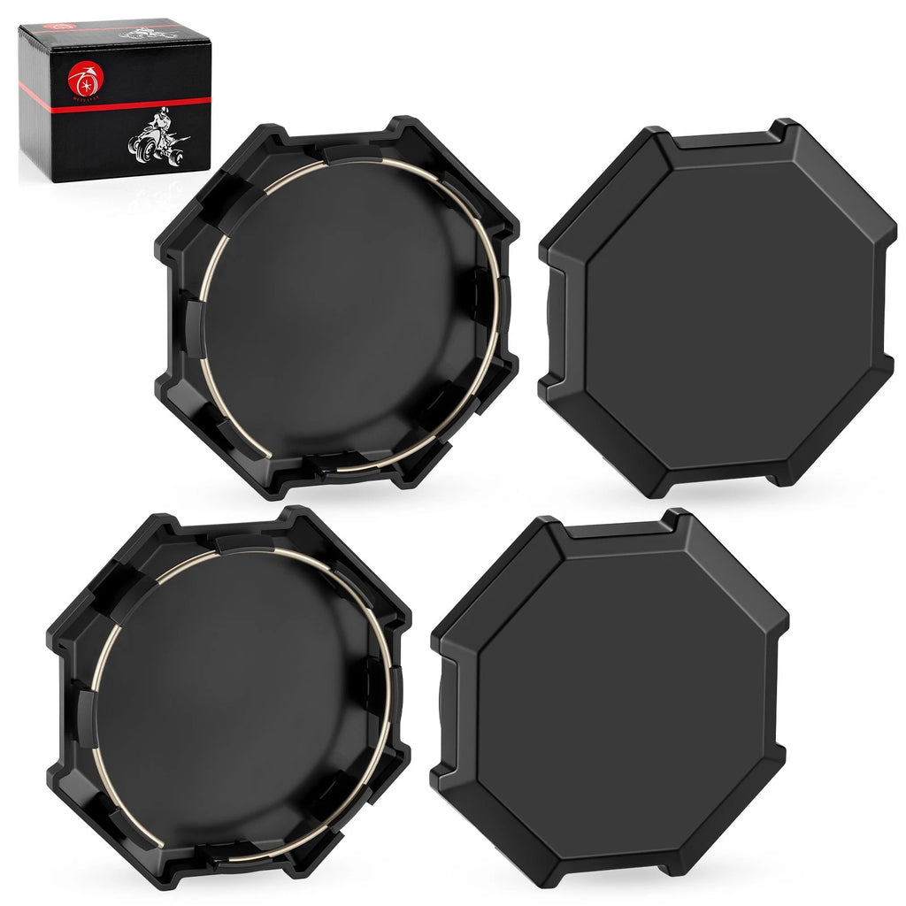 Set of 4 Center Hub Wheel Caps for Polaris Sportsman 1000 XP (2017–2024)