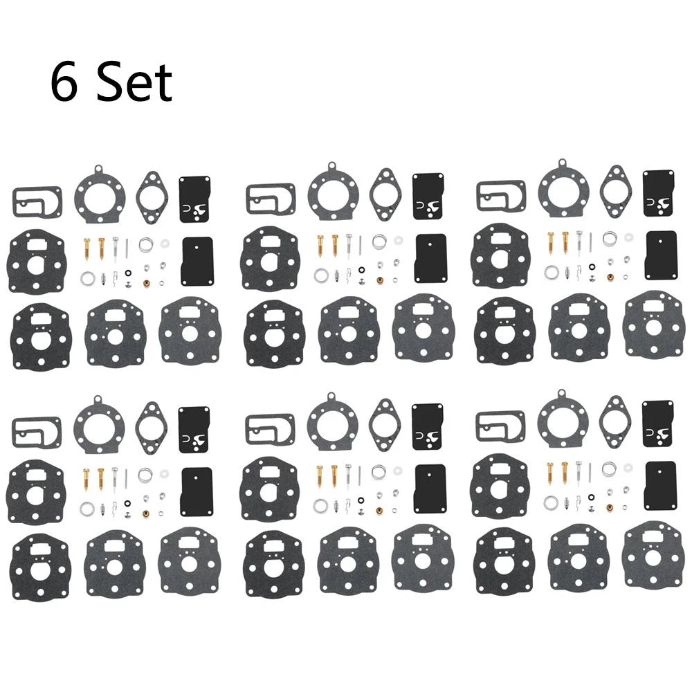 6X Carburetor Overhaul Kit for B&S 394502 694056 491539 402447 402451