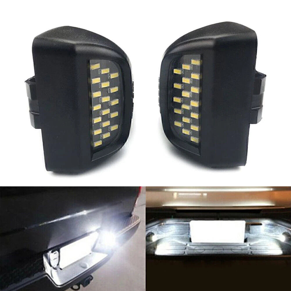 LED License Plate Light Kit For Silverado GMC Sierra 1500 2500 3500 Full White