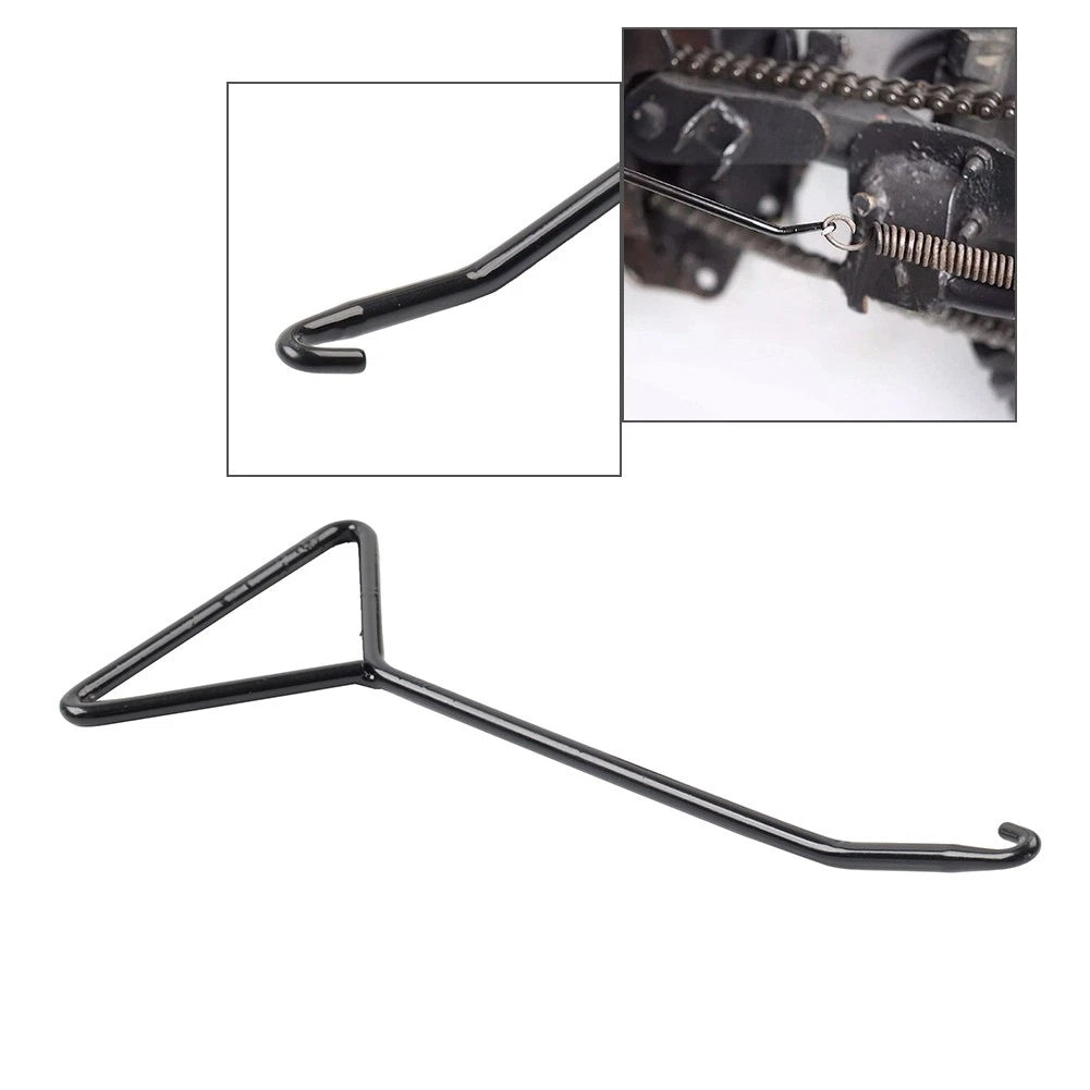 T-Handle Exhaust Stand Spring Hook Puller Tool For Motorcycle Kart Bike ATV